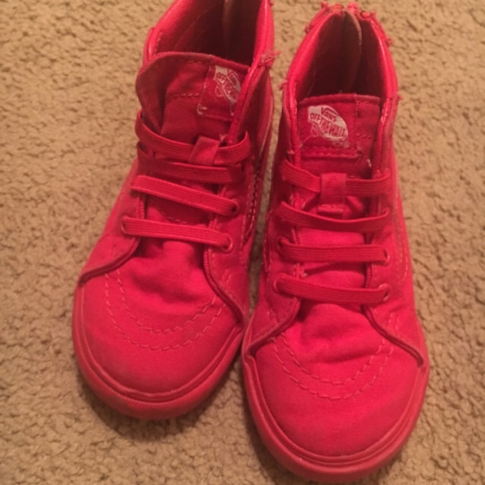 Toddlers red vans